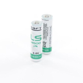 3,6 V - 2,7 Ah batterij voor de draadloze fotocellen - (set van 2 batterijen)